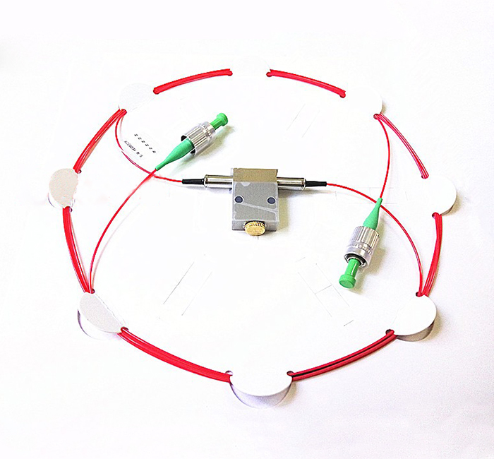 1064nm/1310nm/1550nm 편광 유지 섬유 Attenuator PM1550 Slow Axis FC/APC